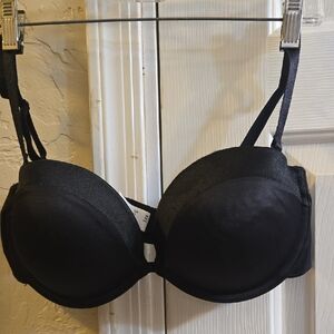 M by Maidenform Everyday Smooth Black Padded Bra with Underwire Support
